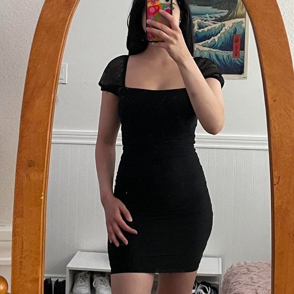 Princess Polly Women's Black Dress - Picture 1 of 2